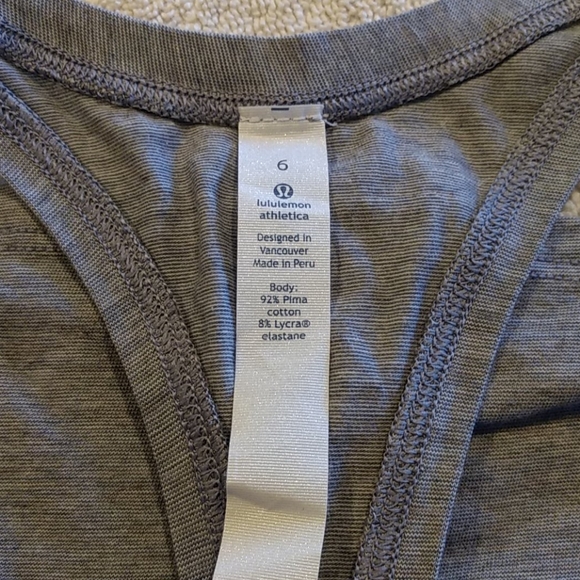 NWOT Lululemon Cool Racerback II *PIMA - Picture 5 of 9